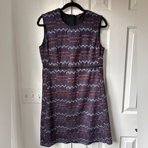 Longchamp Woven Sleeveless Mini Dress Size FR 40 / US 8